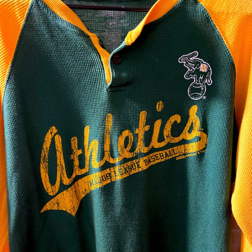 Oakland Athletics Henley Thermal Large